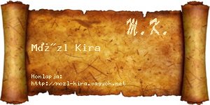 Mözl Kira névjegykártya